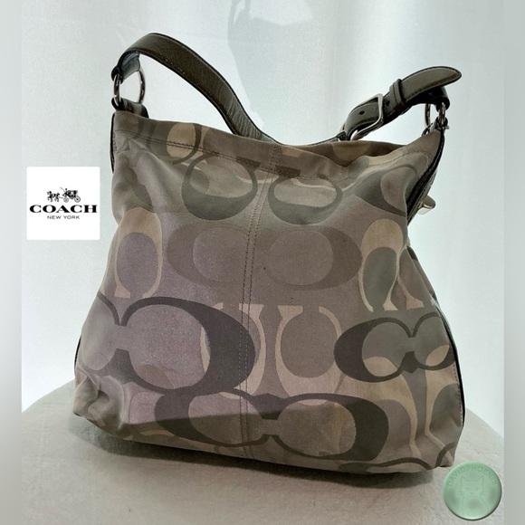 Coach Handbags - COACH Penelope Optic Silver Grey Shoulder Bag E1171-F17476 w/ Dust Bag